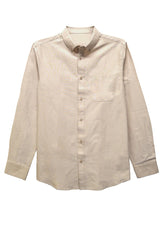 Classic Long Poly Cotton Blend Sleeve Shirt