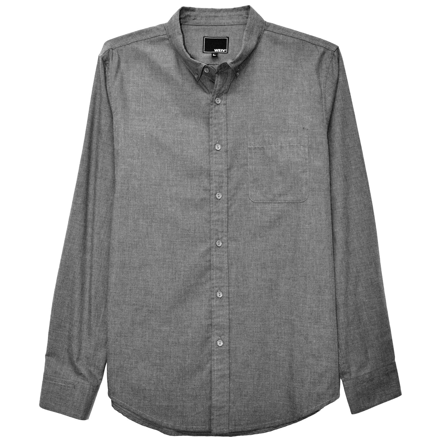 Classic Long Poly Cotton Blend Sleeve Shirt