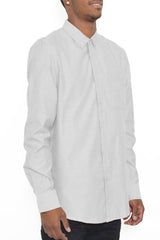 Classic Long Poly Cotton Blend Sleeve Shirt