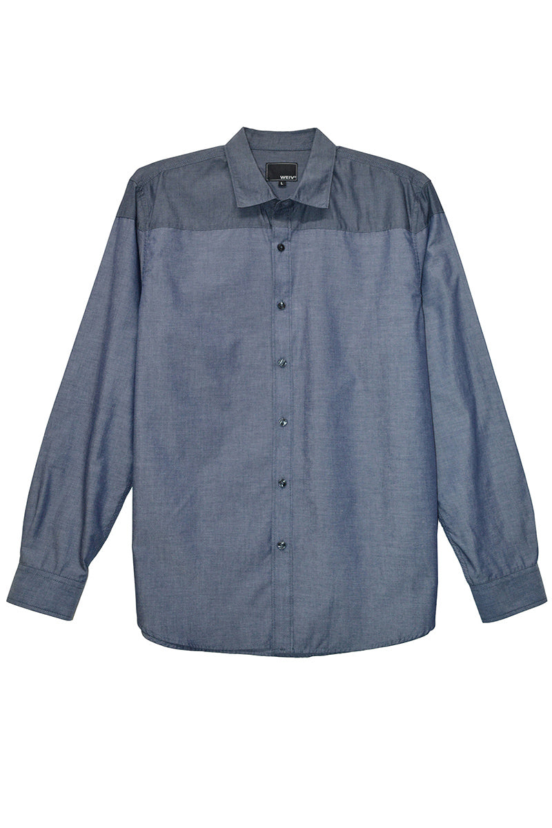 Milo Two Tone Long Sleeve Shirt