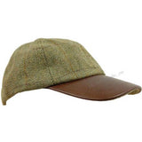 Tweed Leather Skip Hat - Fife image