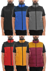 Two Tone Padded Puffer Vest