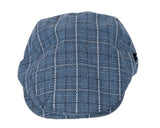 Denim tweed flat cap by Max Alexander image 2