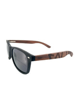 Eyewood | Engraved wooden sunglasses - Viking Runes - Suomi image 3