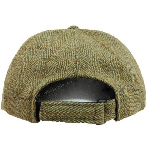 Tweed Leather Skip Hat image 4