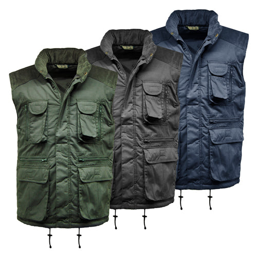 Multi Pocket Padded Gilet image 0