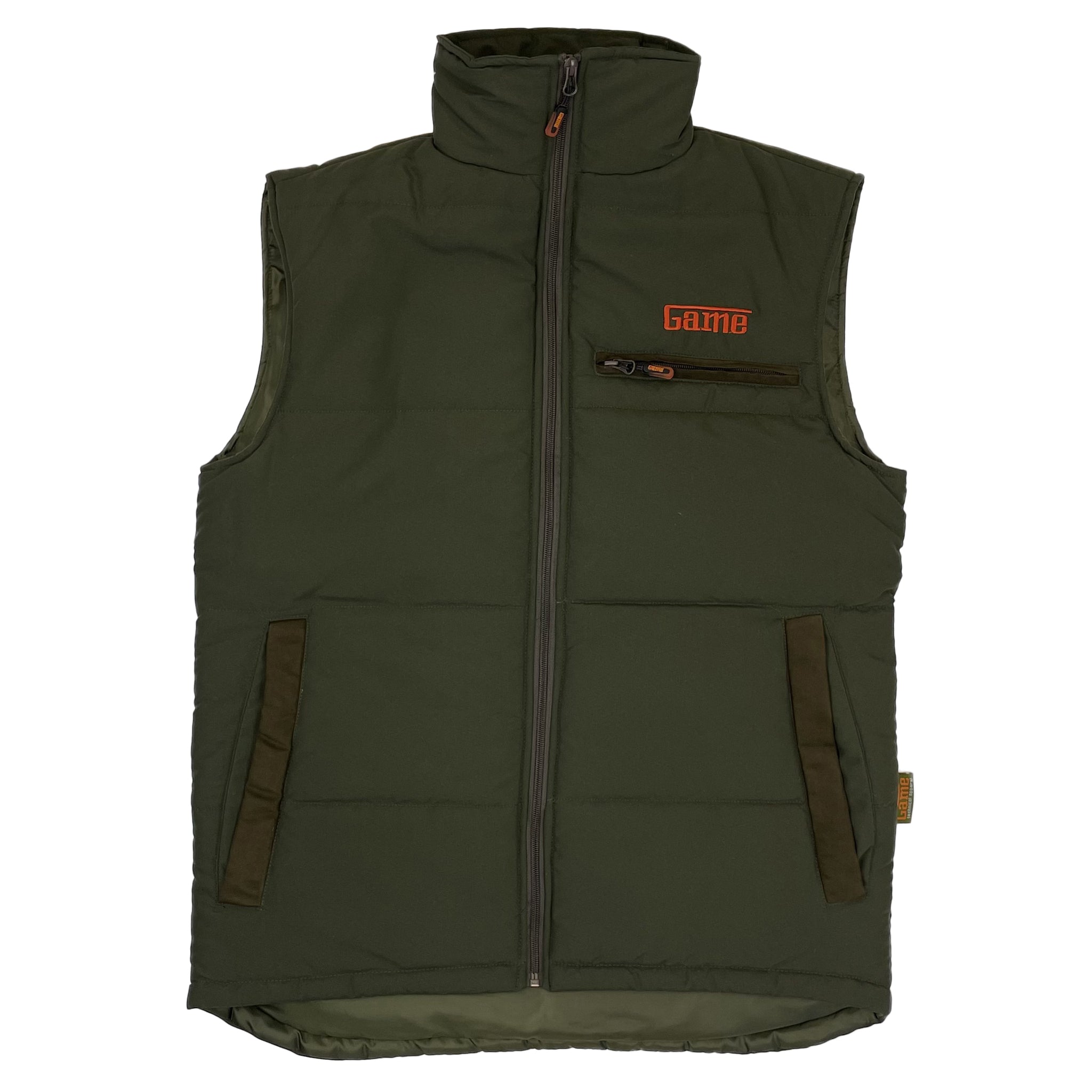 Mens Game HB410 Vantage Gilet - Olive, 3XL image