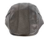 Black leather flat cap by Max Alexander M136 image 2