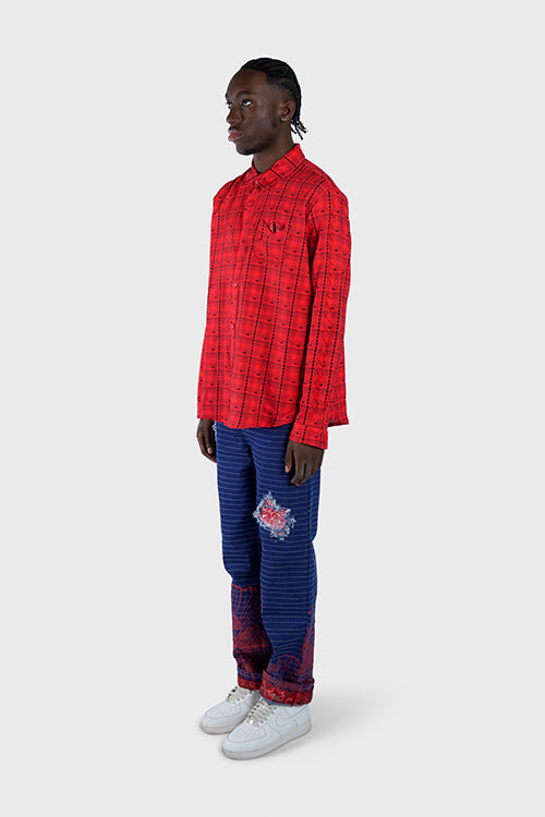 Eternal Plaid Long Sleeve Button Up Shirt image 1