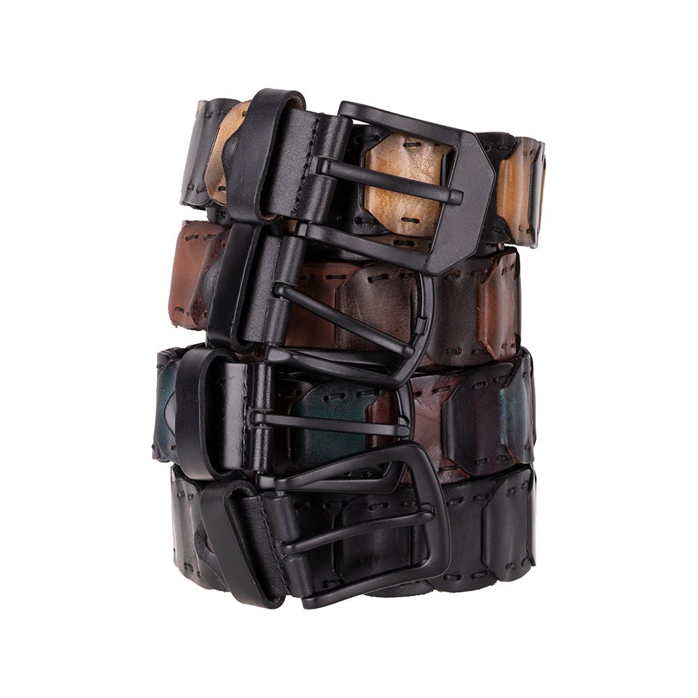 Vista Braided Leather Men's Belt-2