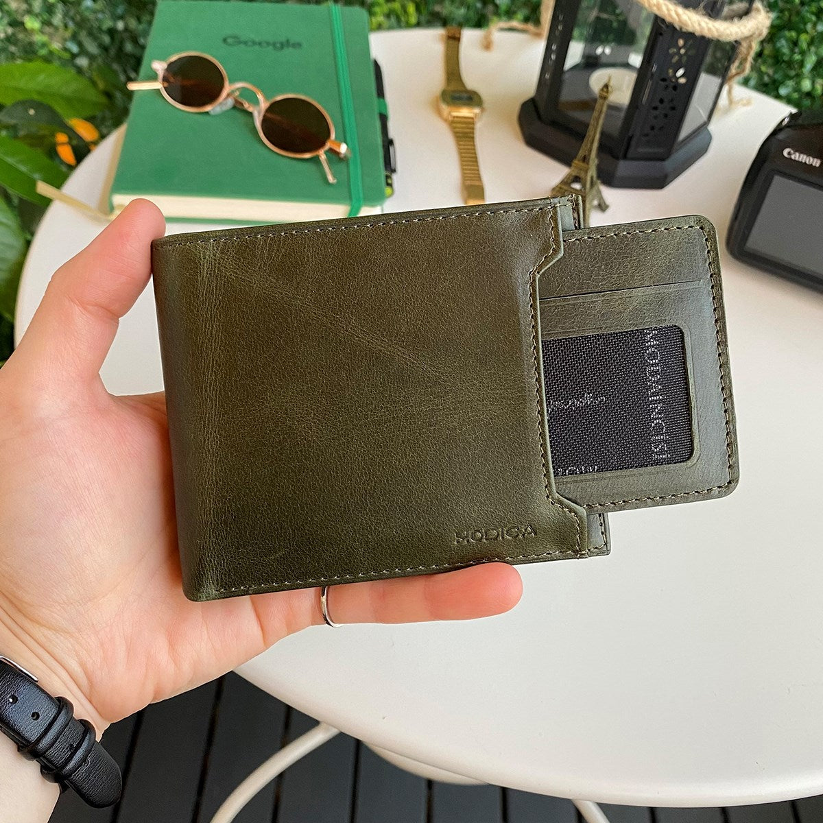 Dallas - Genuine Leather Kangaroo Wallet + Card Holder image 9