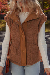Evelyn Knot Side Plush Vest image 2