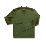Commander V-Neck Sweater (Pine)
