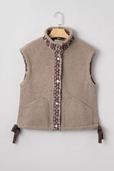 Wrenley Bows Sherpa Fleece Vest image 7