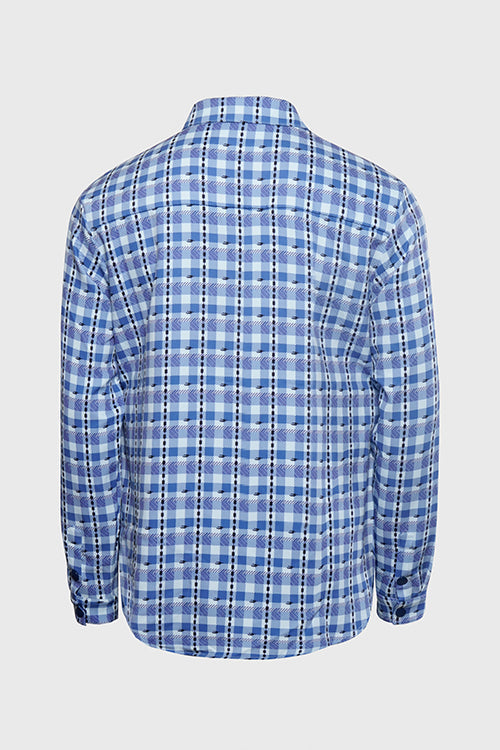 Eternal Plaid Long Sleeve Button Up Shirt image 2