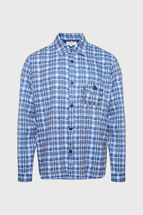 Eternal Plaid Long Sleeve Button Up Shirt image 10