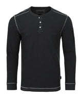 ZIMEGO Men's Casual Long Sleeve Lightweight Thermal Henley Essential Shirt image 1