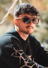 Limited Eyewood Dream Bamboo Sunglasses - Brown - Wayfarer image 0